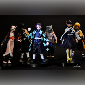 Demon Slayer Action Figure Set