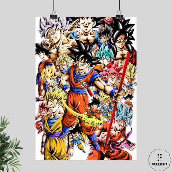 DRAGON BALL Z - GOKU VARIOUS FORMS